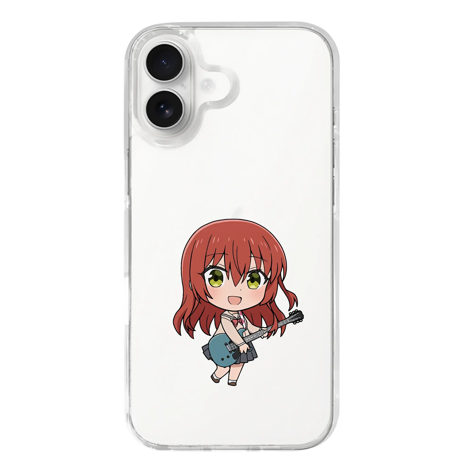 ぼっちざろっく！ グッズ,喜多郁代 - iPhone 17シリーズ 透明スマホケース – 薄型・耐衝撃・精密フィット保護カバー